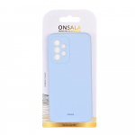Onsala Mobilcover Silikone Light Blue - Samsung A03