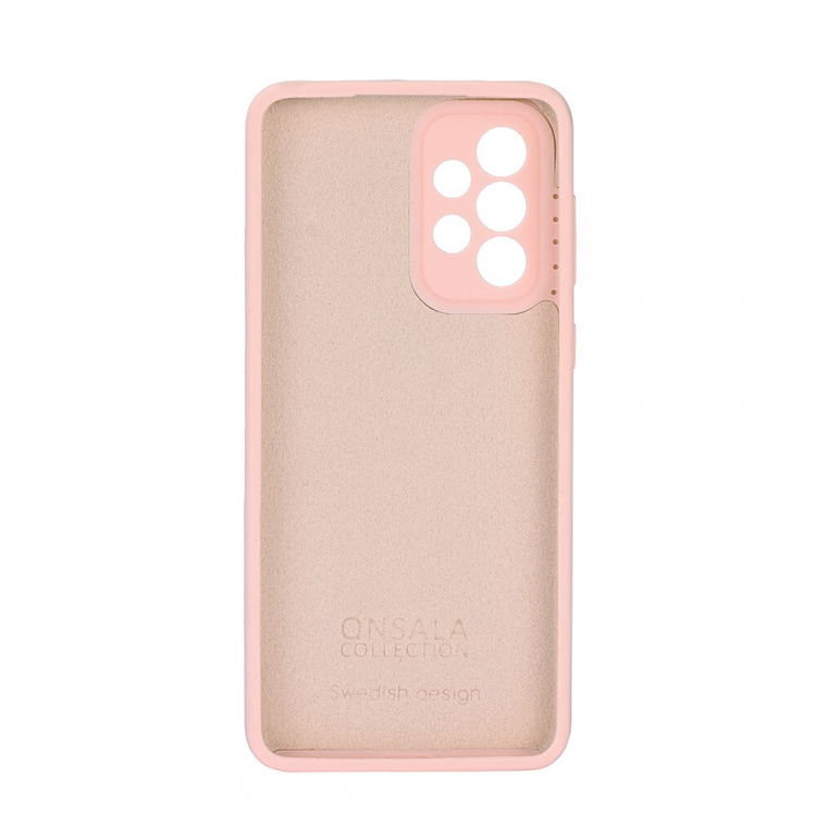 Onsala Mobilcover Silikone Chalk Pink - Samsung A03