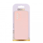 Onsala Mobilcover Silikone Chalk Pink - Samsung A03