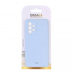 Onsala Mobilcover Silikone Light Blue - Samsung A33