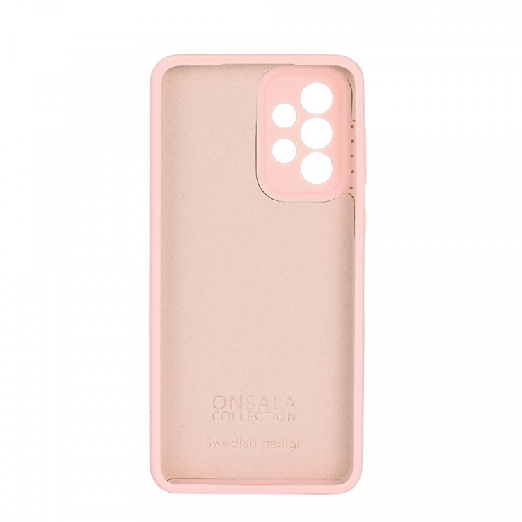 Onsala Mobilcover Silikone Chalk Pink - Samsung A33