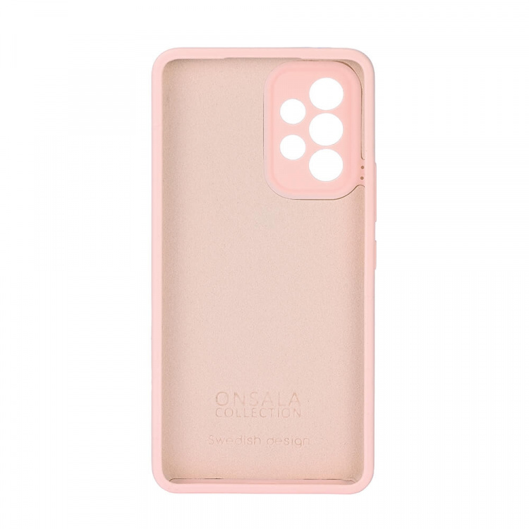 Onsala Mobilcover Silikone Chalk Pink - Samsung A53