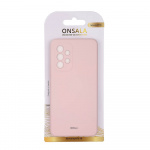 Onsala Mobilcover Silikone Chalk Pink - Samsung A53