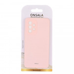 Onsala Mobilcover Silikone Chalk Pink - Samsung A53