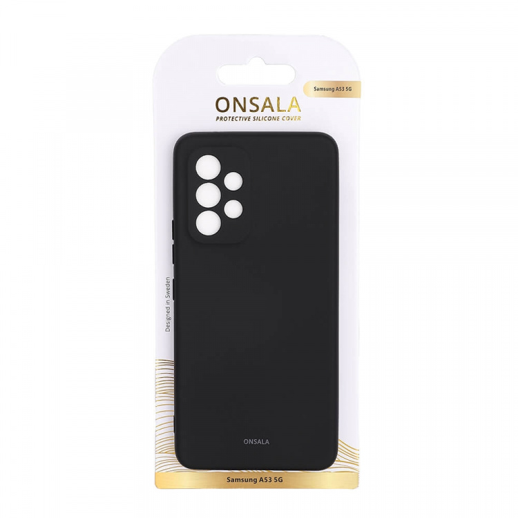 Onsala Mobilcover Silikone Black - Samsung A53