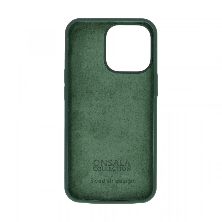 Onsala Mobilcover Silikone Olive Green - iPhone 13 Pro