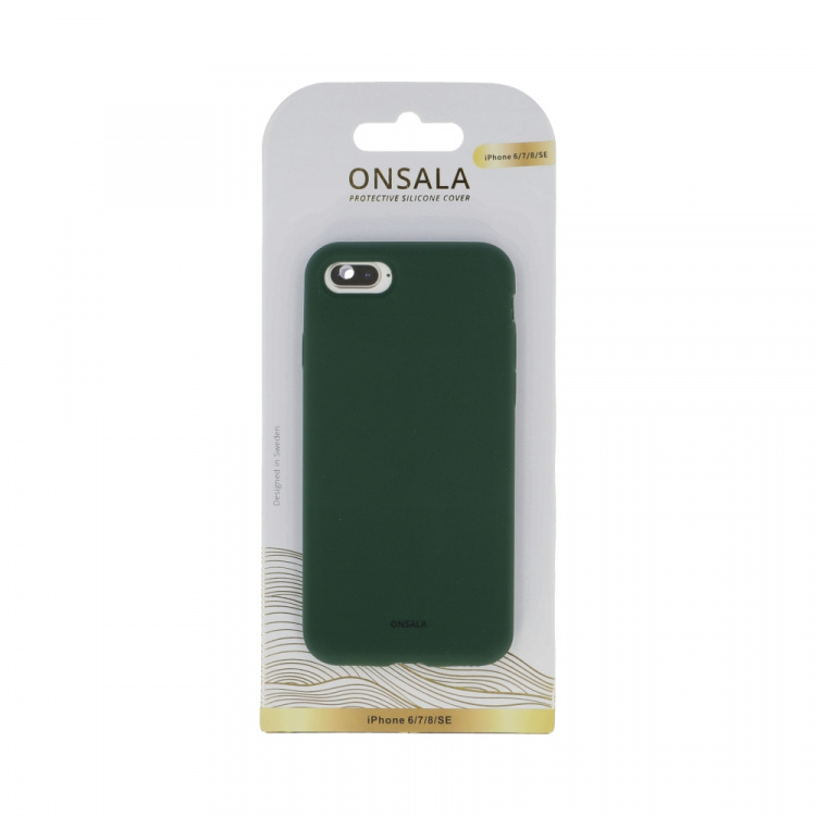 Onsala Mobilcover Silikone Olive Green - iPhone 6/7/8/SE