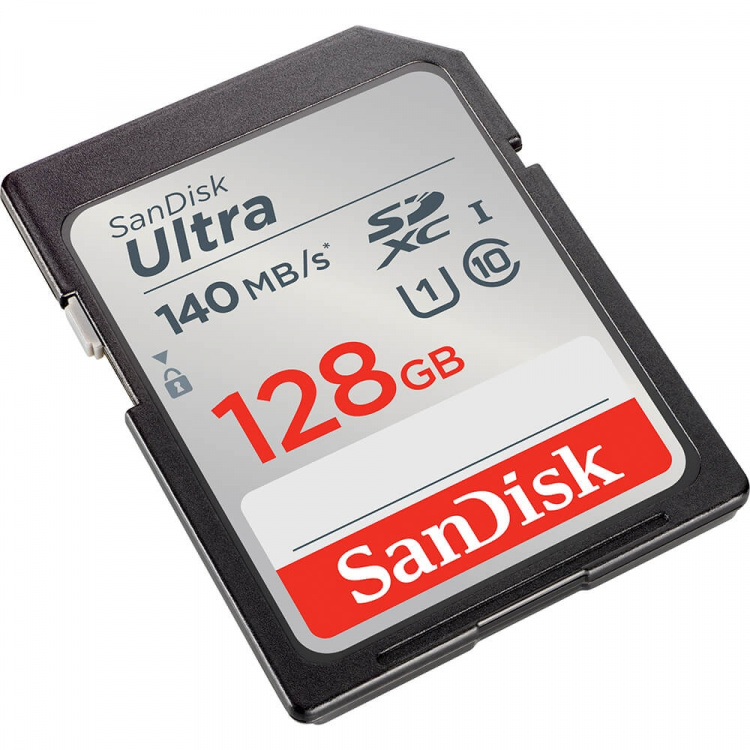 SanDisk Hukommelseskort SDXC Ultra 128GB 140MB/s