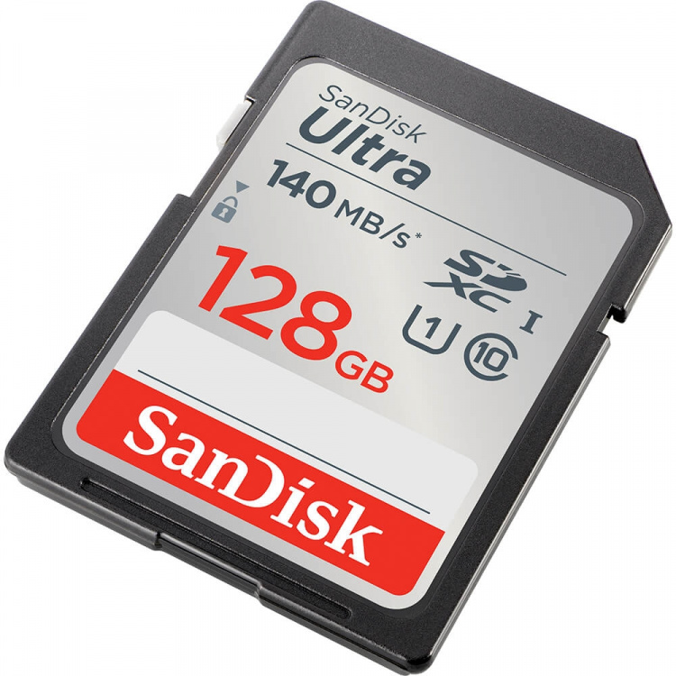 SanDisk Hukommelseskort SDXC Ultra 128GB 140MB/s