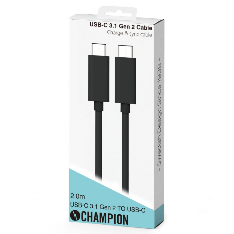 USB-C, 3.1 Gen2 - USB-C, 2m