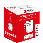 World Adapter PRO Light (1xUSB-C & 1xUSB-A)