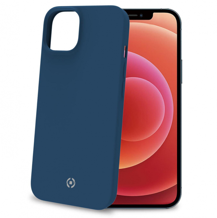 Celly Cromo blødt gummietui til iPhone 14 blå Celly Cromo blødt gummietui til iPhone 14 blå