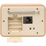 Denver DAB+&FM-Radio Delvis gjord av Bioplast, Vit