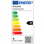 Philips LED E27 Normal 3,4W (40W) Klar Dim WarmGl 470 Philips LED E27 Normal 3,4W (40W) Klar Dim WarmGl 470