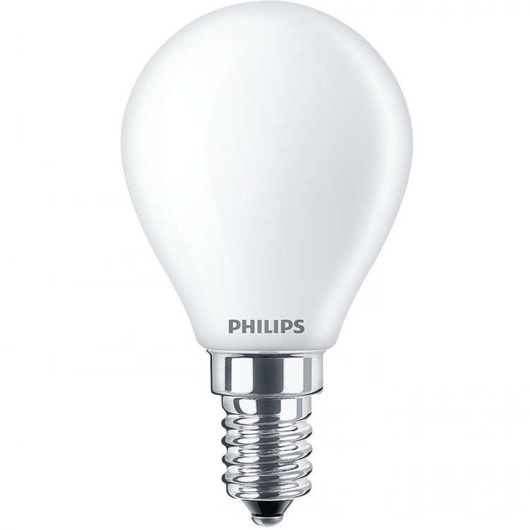Philips LED E14 Klot 3,4W (40W) Frost Dim WarmGl 470