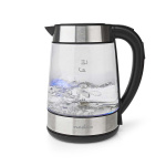 Nedis SmartLife Elkedel | Wi-Fi | 1.7 l | Glas | 40,60,70,80,90,100 °C | Temperaturindikator | Drejelig 360 grader | Skjult varmeelement | Strix®-controller | Beskyttelse mod kogetørring | Android™ / IOS Nedis SmartLife Elkedel | Wi-Fi | 1.7 l | Glas | 40,60,70,80,90,100 °C | Temperaturindikator | Drejelig 360 grader | Skjult varmeelement | Strix®-controller | Beskyttelse mod kogetørring | Android™ / IOS