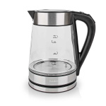 Nedis SmartLife Elkedel | Wi-Fi | 1.7 l | Glas | 40,60,70,80,90,100 °C | Temperaturindikator | Drejelig 360 grader | Skjult varmeelement | Strix®-controller | Beskyttelse mod kogetørring | Android™ / IOS Nedis SmartLife Elkedel | Wi-Fi | 1.7 l | Glas | 40,60,70,80,90,100 °C | Temperaturindikator | Drejelig 360 grader | Skjult varmeelement | Strix®-controller | Beskyttelse mod kogetørring | Android™ / IOS
