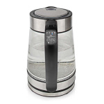 Nedis SmartLife Elkedel | Wi-Fi | 1.7 l | Glas | 40,60,70,80,90,100 °C | Temperaturindikator | Drejelig 360 grader | Skjult varmeelement | Strix®-controller | Beskyttelse mod kogetørring | Android™ / IOS Nedis SmartLife Elkedel | Wi-Fi | 1.7 l | Glas | 40,60,70,80,90,100 °C | Temperaturindikator | Drejelig 360 grader | Skjult varmeelement | Strix®-controller | Beskyttelse mod kogetørring | Android™ / IOS