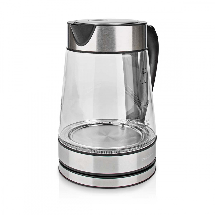 Nedis SmartLife Elkedel | Wi-Fi | 1.7 l | Glas | 40,60,70,80,90,100 °C | Temperaturindikator | Drejelig 360 grader | Skjult varmeelement | Strix®-controller | Beskyttelse mod kogetørring | Android™ / IOS Nedis SmartLife Elkedel | Wi-Fi | 1.7 l | Glas | 40,60,70,80,90,100 °C | Temperaturindikator | Drejelig 360 grader | Skjult varmeelement | Strix®-controller | Beskyttelse mod kogetørring | Android™ / IOS