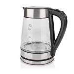 Nedis SmartLife Elkedel | Wi-Fi | 1.7 l | Glas | 40,60,70,80,90,100 °C | Temperaturindikator | Drejelig 360 grader | Skjult varmeelement | Strix®-controller | Beskyttelse mod kogetørring | Android™ / IOS Nedis SmartLife Elkedel | Wi-Fi | 1.7 l | Glas | 40,60,70,80,90,100 °C | Temperaturindikator | Drejelig 360 grader | Skjult varmeelement | Strix®-controller | Beskyttelse mod kogetørring | Android™ / IOS