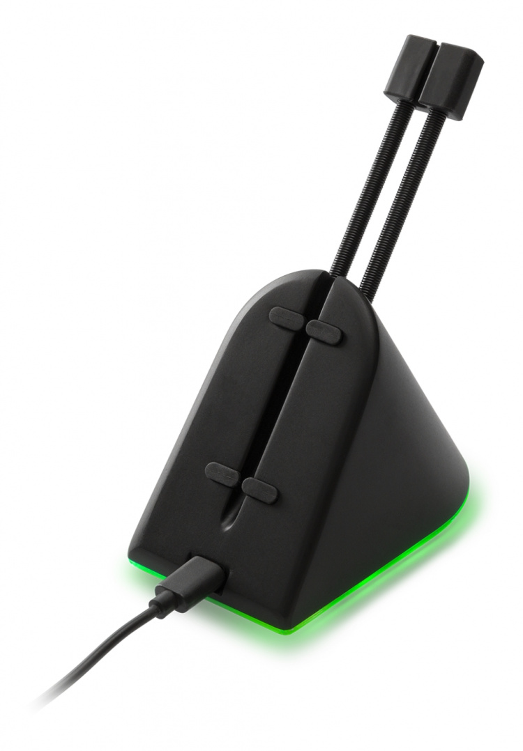 DELTACO GAMING RGB Mouse Bungee, svart DELTACO GAMING RGB Mouse Bungee, svart