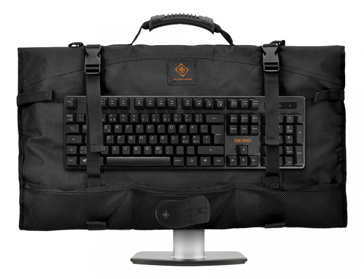 DELTACO GAMING Monitorbag with carrying handle for 32-34