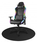 DELTACO GAMING DFP410 Floorpad, 110x110cm, black DELTACO GAMING DFP410 Floorpad, 110x110cm, black