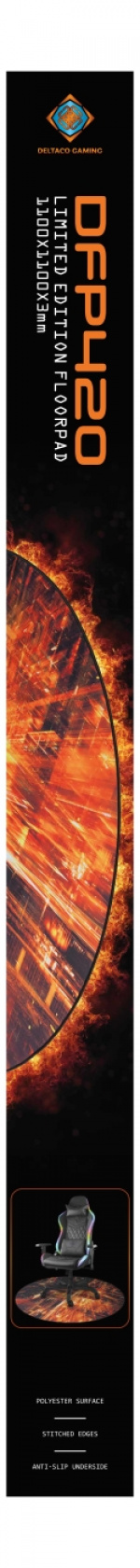DELTACO GAMING DFP420 Limited edition Floorpad, 110x110cm DELTACO GAMING DFP420 Limited edition Floorpad, 110x110cm
