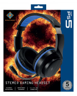 DELTACO GAMING Stereo Gaming Headset for PS5, 1x 3.5mm connector