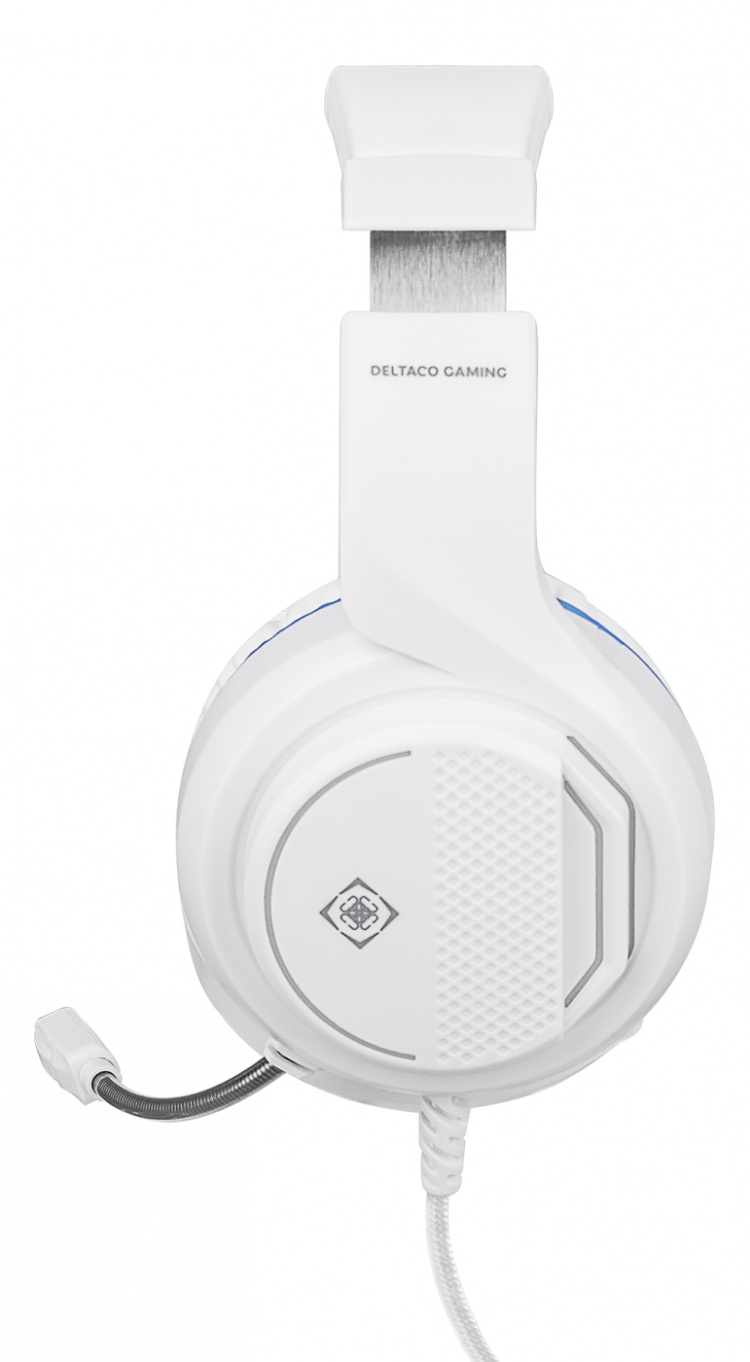 DELTACO GAMING Stereo Gaming Headset for PS5, 1x 3.5mm connector,white DELTACO GAMING Stereo Gaming Headset for PS5, 1x 3.5mm connector,white