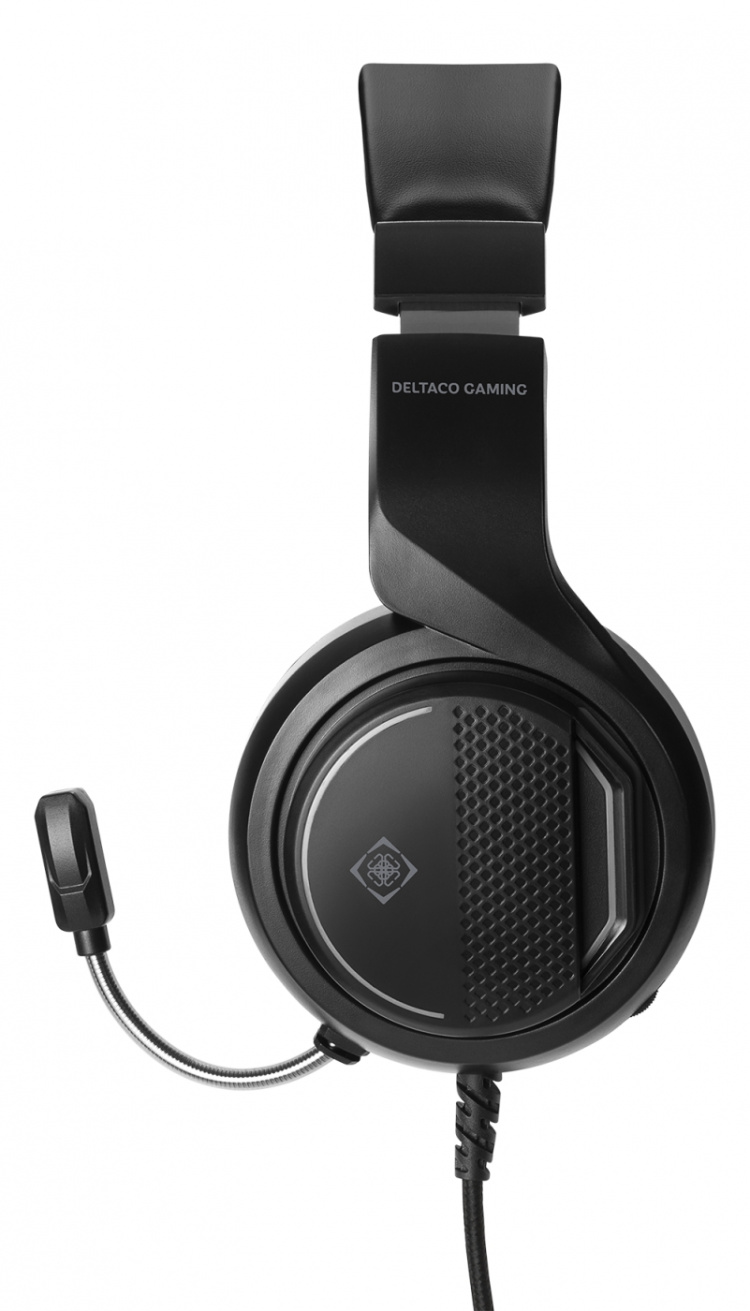 DELTACO GAMING GAM-128 Kabling Headset Sort Grøn