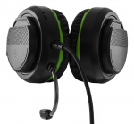 DELTACO GAMING GAM-128 Kabling Headset Sort Grøn