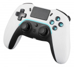 deLTACO GAMING Playstation 4 bluetooth controller, white