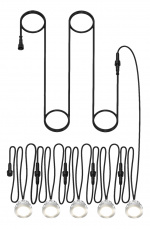 DELTACO SMART HOME, förlängning till SH-DLK01, 5 lampor,