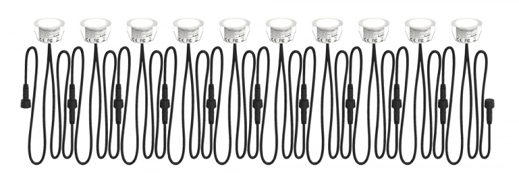 DELTACO SMART HOME SH-DLK01, smart altanbelysning, RGB & varmvitt DELTACO SMART HOME SH-DLK01, smart altanbelysning, RGB & varmvitt