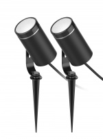 DELTACO SMART HOME Smart RGB-havelampe, sort