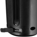 Emerio Elektrisk piskeris, genopladeligt, sort