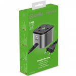 Celly Power Station 65W 3xUSB-A 2xUS