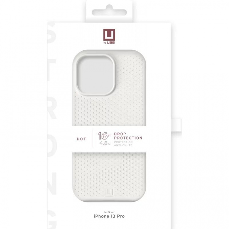 UAG iPhone 13 Pro [U] Dot Cover, Marshmallow