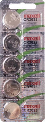 Maxell Lithium CR2025 5P
