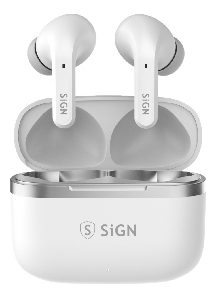 sign Freedom Pro trådløse hovedtelefoner, hvid