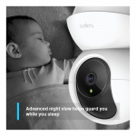 Pan/Tilt Home Security Wi-Fi Camera, High Definition Video: Capture ev