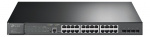 TP-Link JetStream™ 28-Port Gigabit L2+ Managed Switch with 24-Port PoE
