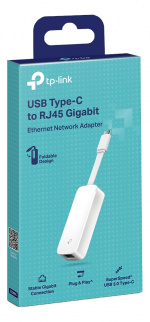 TP-Link USB 3.0 Type-C to Gigabit Ethernet Network Adapter TP-Link USB 3.0 Type-C to Gigabit Ethernet Network Adapter