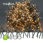 Nedis Julebelysning | Klynge | 1512 LED\'s | Varm Hvid | 11.00 m | Lyseffekter: 7 | Indendørs eller udendørs | Strømforsyning
