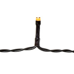 Nedis Julebelysning | Snor | 192 LED\'s | Varm Hvid | 14.40 m | Lyseffekter: 7 | Indendørs eller udendørs | Batteri