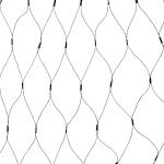 Nedis Dekorative Netlys | Varm Hvid | 320 LED\'s | 3 x 1.5 m | Lyseffekter: 7 | Indendørs eller udendørs | Strømforsyning