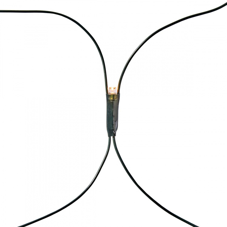 Nedis Dekorative Netlys | Varm Hvid | 320 LED\'s | 3 x 1.5 m | Lyseffekter: 7 | Indendørs eller udendørs | Strømforsyning