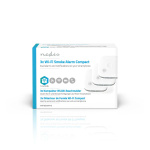 Nedis SmartLife Røgalarm | Wi-Fi | Batteri | Sensorlevetid: 10 År | EN 14604 | Maks. batteritid: 24 Måned | 85 dB | Hvid | 3 stk