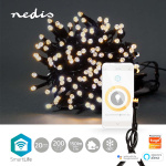 Nedis SmartLife jluelys | Snor | Wi-Fi | Varm Hvid | 200 LED\'s | 20.0 m | Android™ / IOS